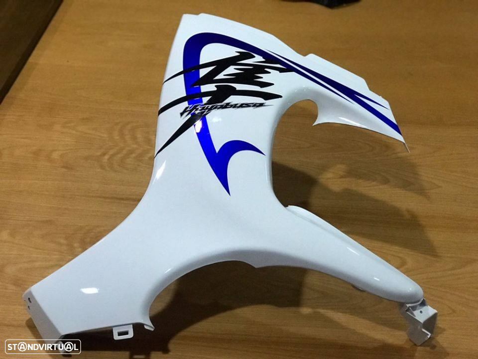 peças para suzuki hayabusa 2008 até 2016  carenagens Guarda Lamas pega pendura escape coletor espelhos - 2