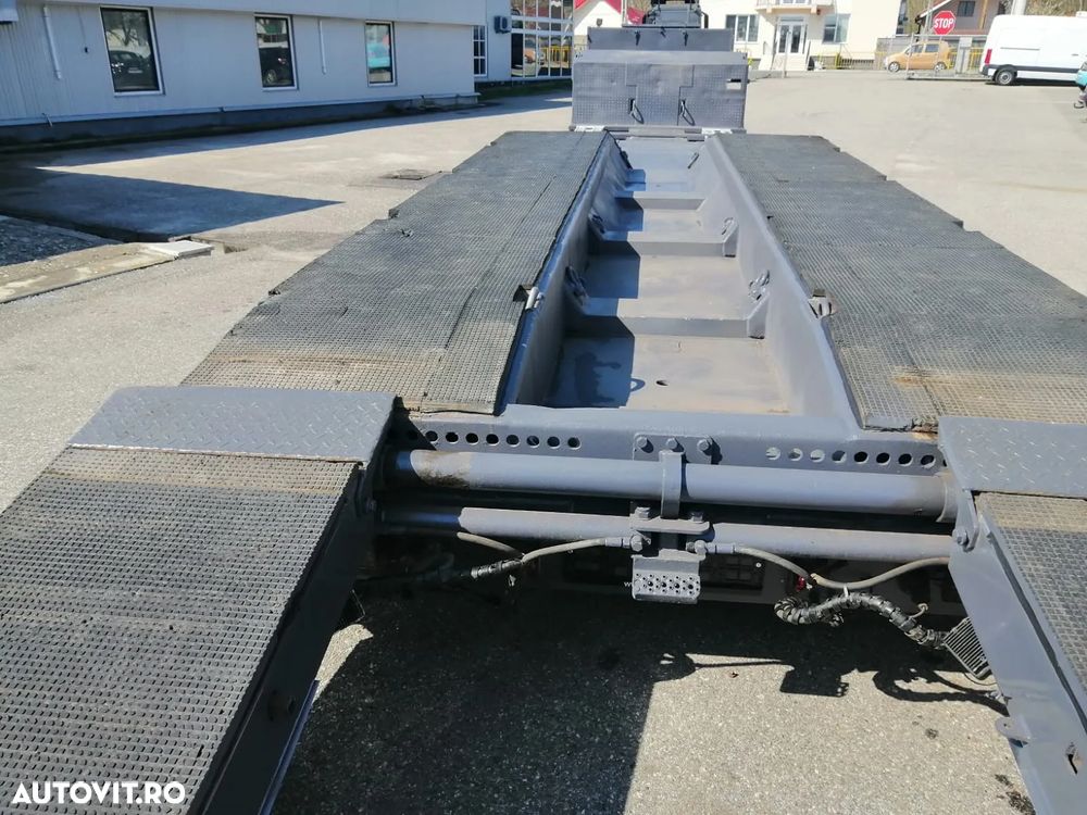 Langendorf Trailer-Tiefbett, 4 Axe, 59 to, extensie, TOP !!! - 16