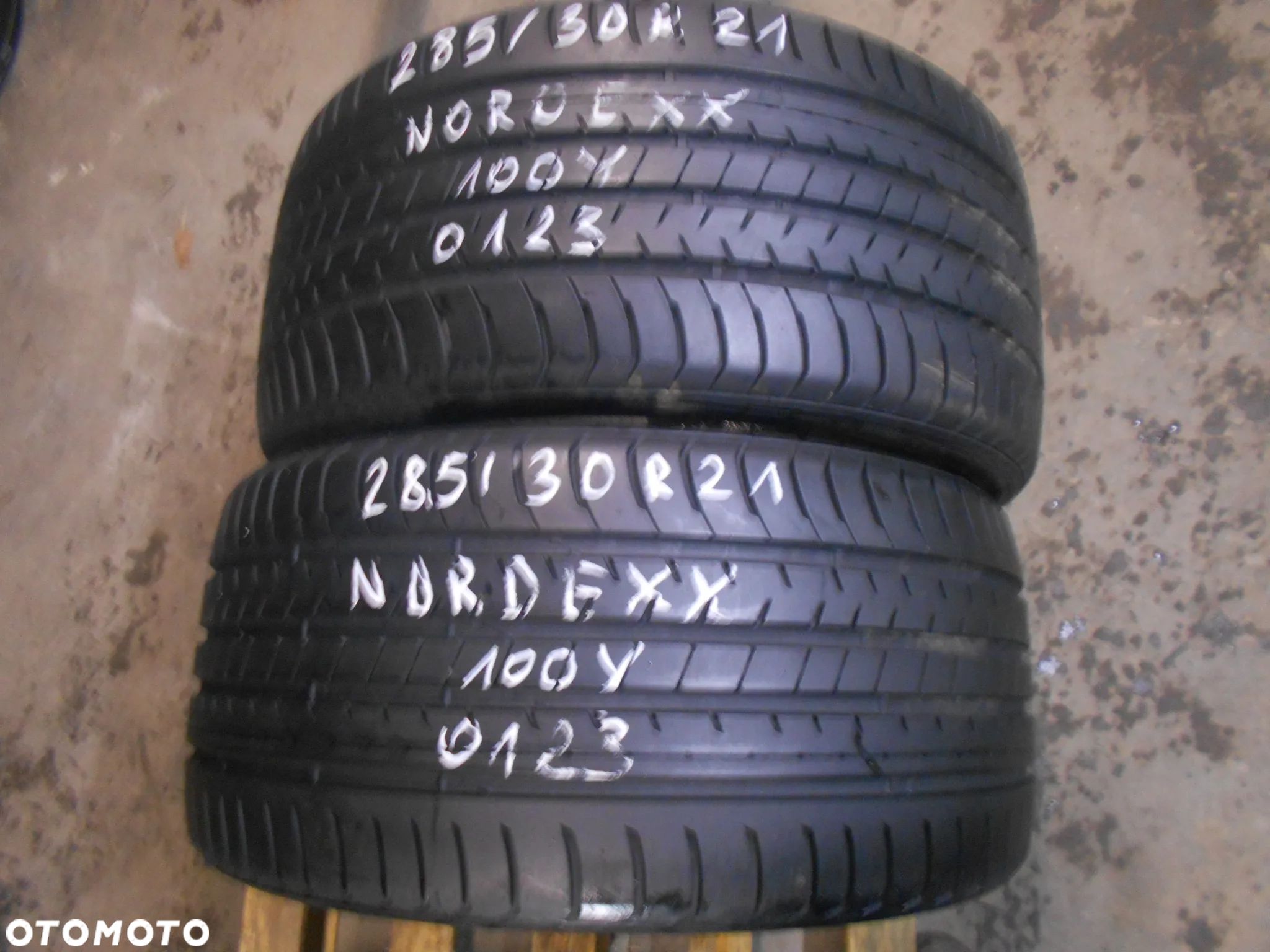 OPONY 285/30R21 NORDEXX NS 9200 DOT 0123 8MM - 1