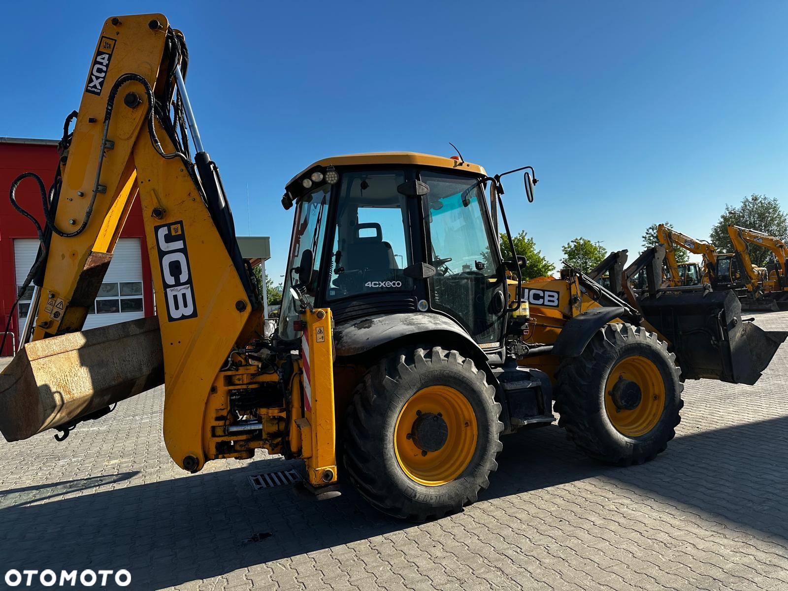 JCB 4CX JOYSTIKI KLIMA 5700MTH bez ADBLUE i DPF Oryginał 110KM - 3