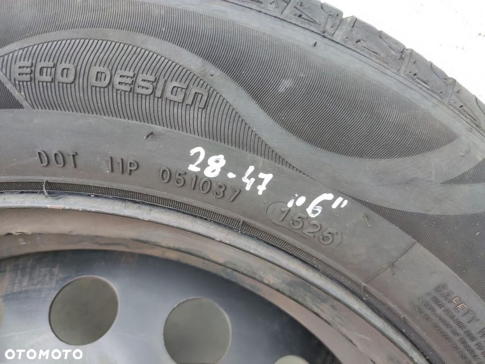 KOŁA OPONY FELGI STALOWE 15 RENAULT ZOE I 2013-2019 6J ET40 4X100 - 14