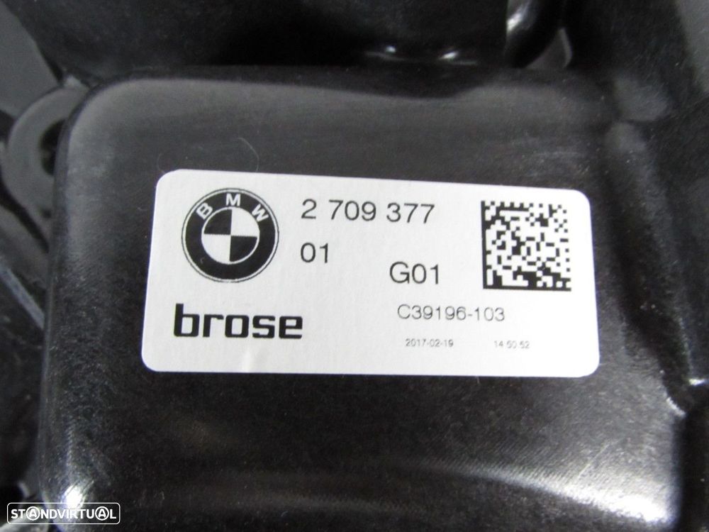 Elevador da Porta Sem Motor Esquerdo/Trás Seminovo/ Original BMW X3 (G01)/BMW X3... - 3