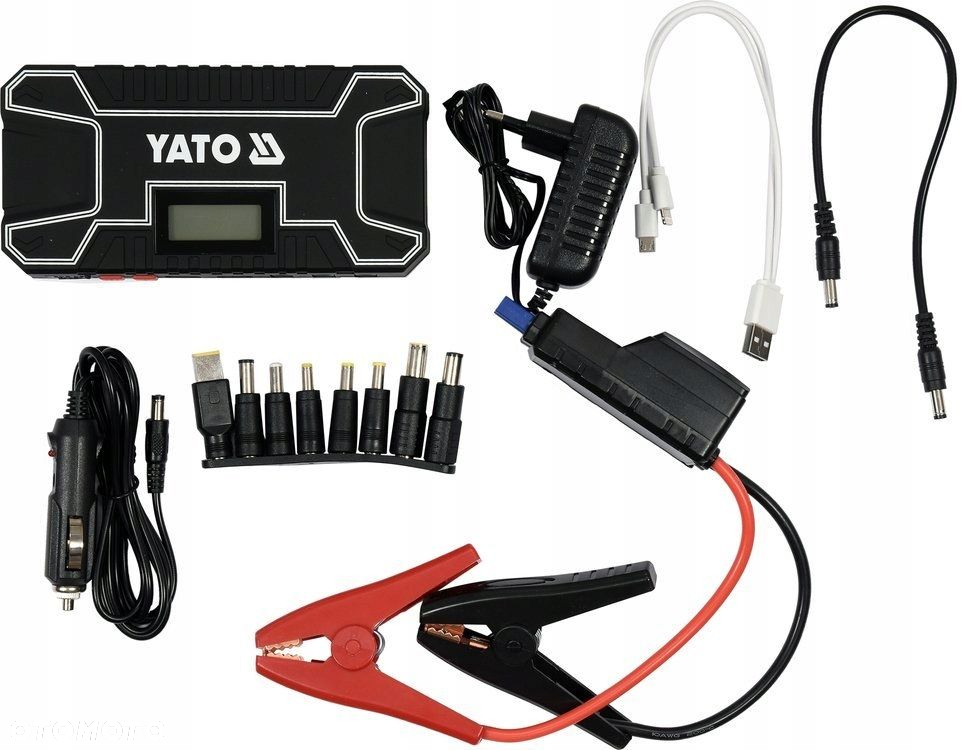 YATO URZĄDZENIE ROZRUCHOWE POWERBANK 12000mA WYŚWIETLACZ LCD 12V YT-83082 - 6