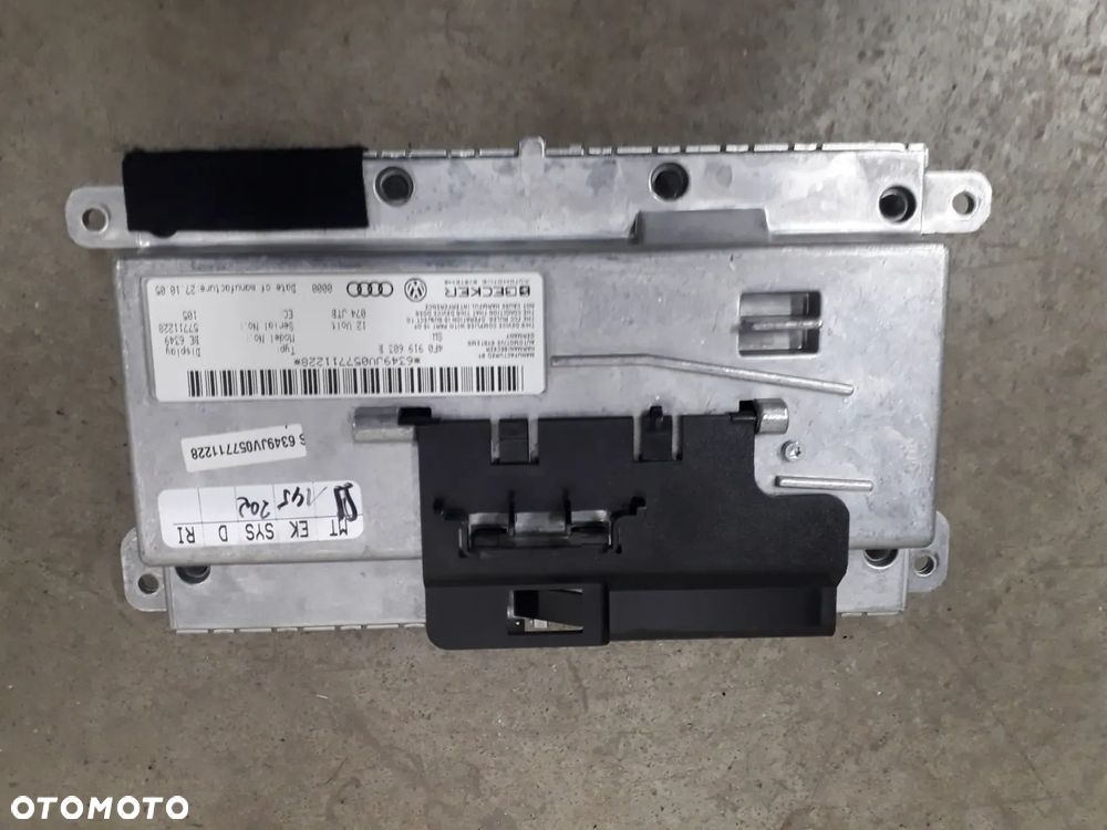 wyświetlacz radia mmi 4F0919603B A6 C6 2.0 FSI TFSI BPJ - 3