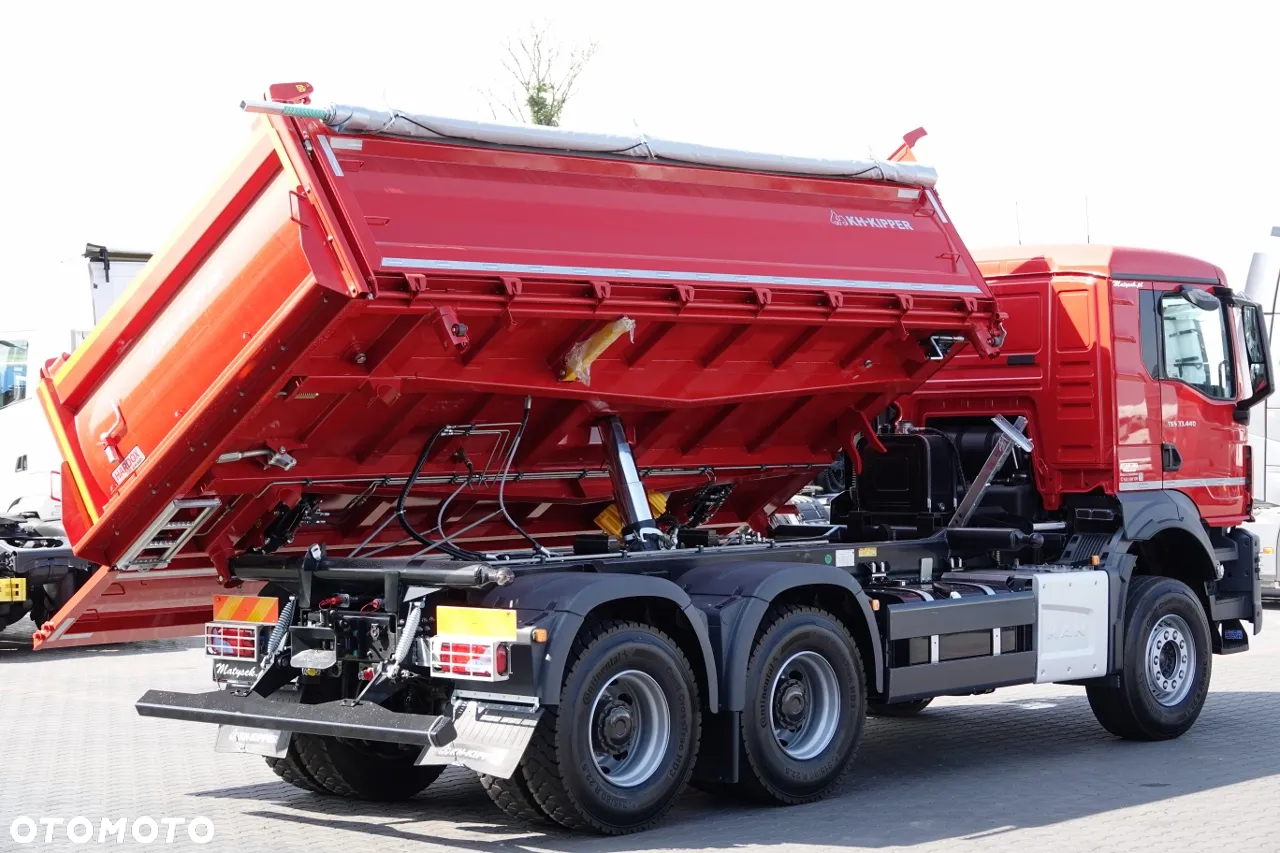 MAN TGS 33.440 / 6X4 / WYMIEŃ SWÓJ STARY NA NOWY / WYWROTKA 3 STRONNA / HYDROBURTA / BORDMATIC / KH-KIPPER / FABRYCZNIE NOWY / DOSTĘPNY OD RĘKI - 11