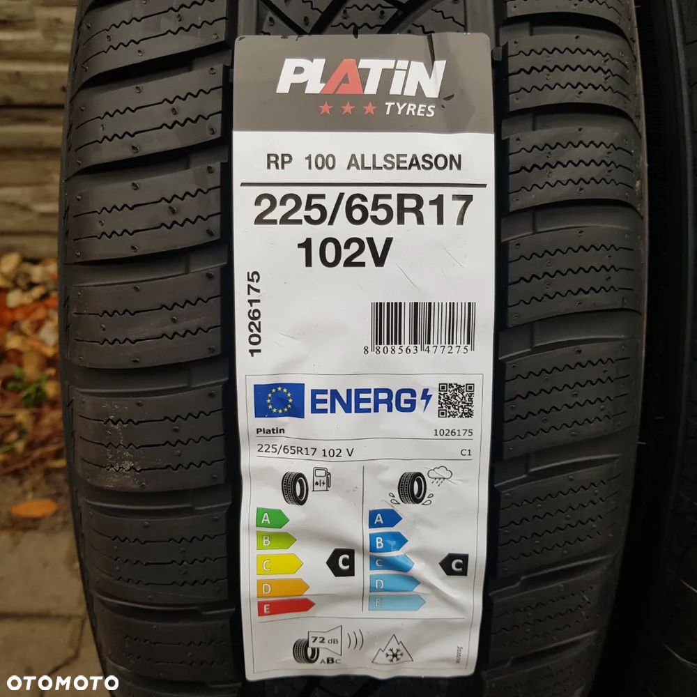 4x 225/65R17 Platin RP100 All Season Nowy komplet opon całorocznych Poznań - 2