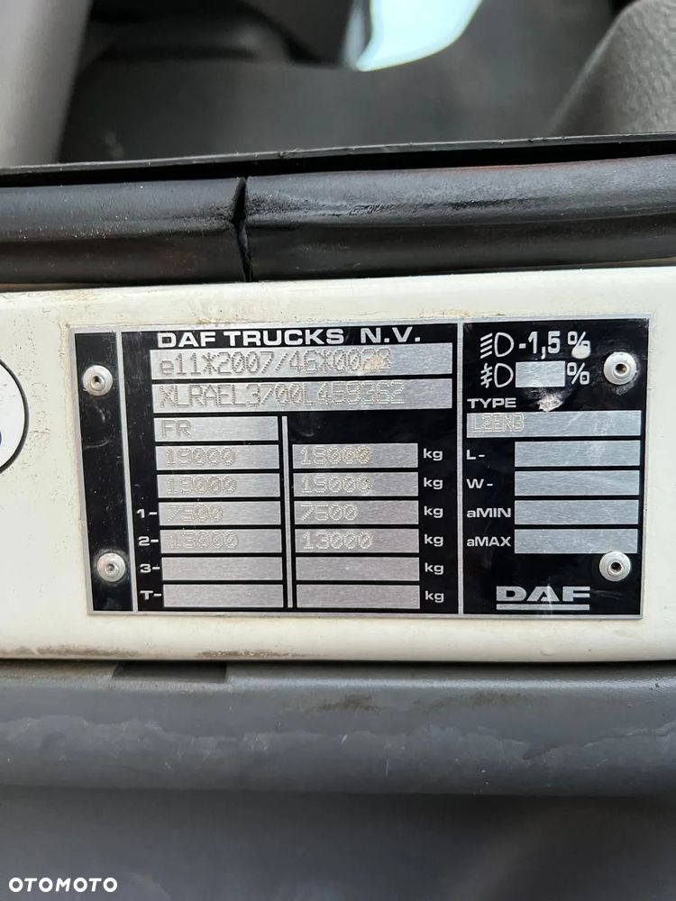 DAF LF 320 LF320 Kontener 18 ep 7,5 m winda sprowadzony wron-pol - 39
