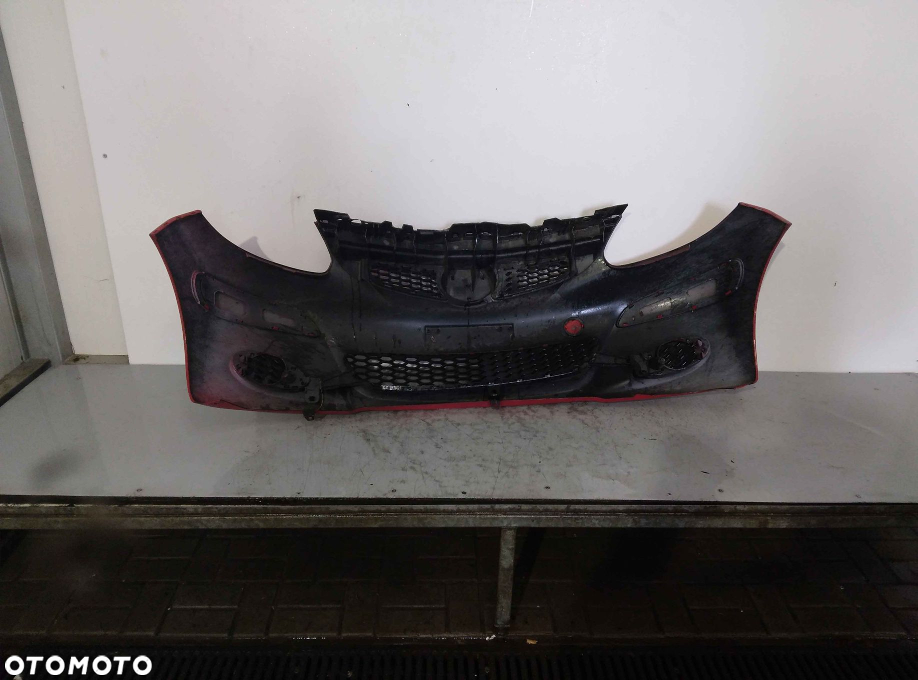 + ZDERZAK PRZÓD PRZEDNI TOYOTA AYGO LIFT FL 3P0 CZERWONY - 5