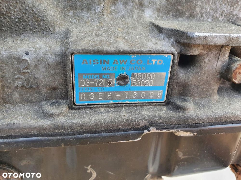 Lexus IS200 2.0 VVTI SKRZYNIA BIEGÓW 35000-53020 - 4