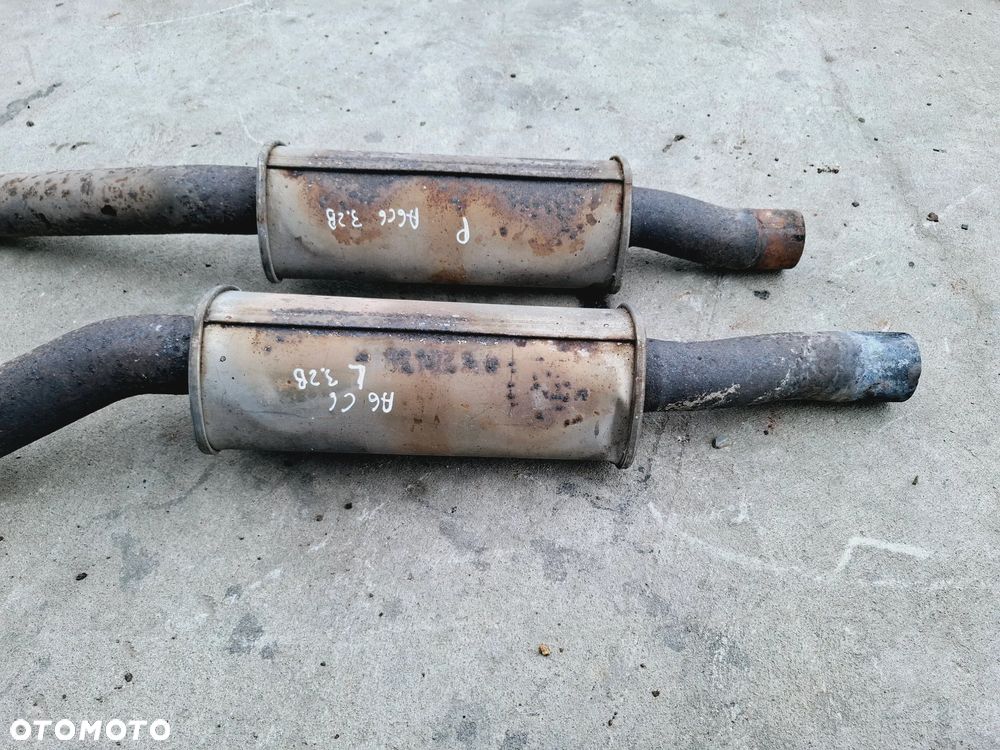 Tłumik Środkowy Prawy 4F0253211F Audi A6 C6 2.4 2.8 3.2 FSI - 5