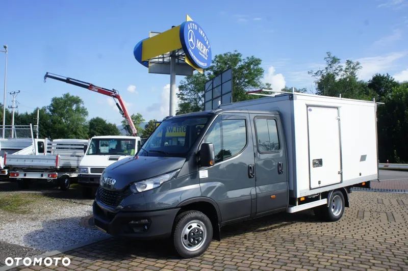 Iveco 35C15 doka brygadówka wywrotka skrzynia plandeka HDS - 16