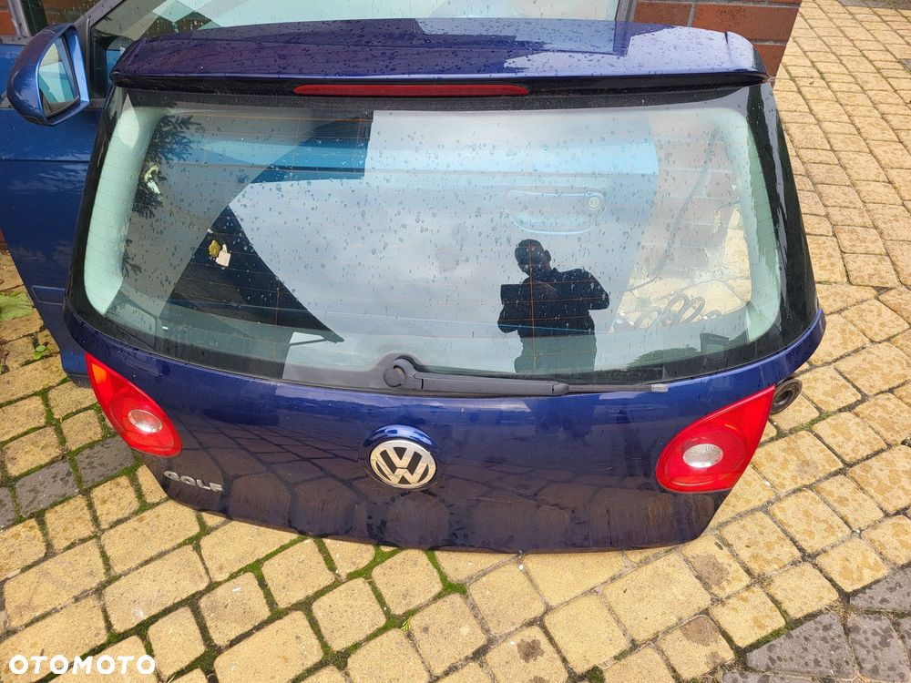 Tylna klapa bagażnika vw golf 5 lakier ld5q kompletna bez korozji