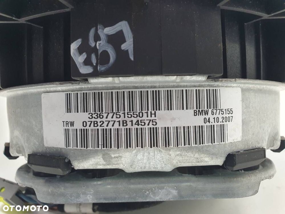 PODUSZKA POWIETRZNA KIEROWCY 6775155 BMW E87 E81 E88 E81 E82 - 4