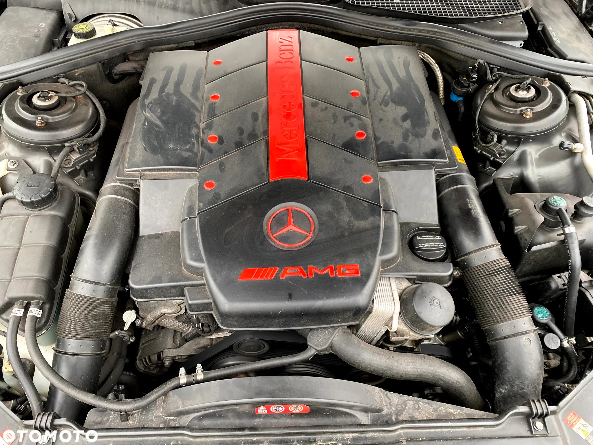 Maska Zderzak Reflektory Błotniki Wzmocnienie Belka Pas Przedni Lampy Mercedes CL500 CL600 W215 C215 Przyszowice - 29