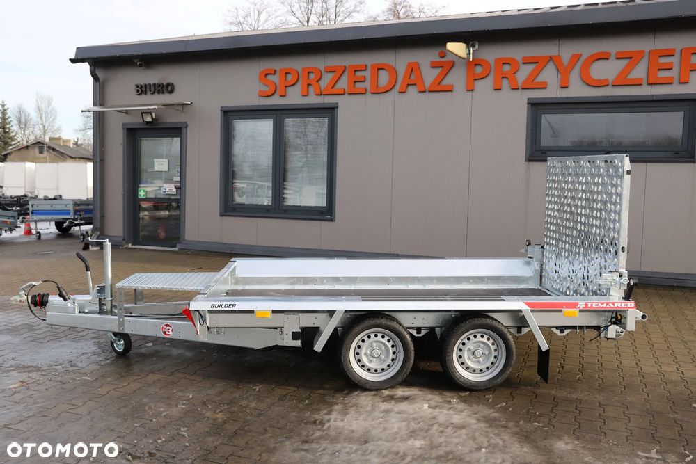 TEMARED /MARTZ  BUILDER 3 3015/2 S 2,7T Koła 195R13C , 300x150cm DMC 2700kg Z TRAPEM WJAZDOWYM - 3