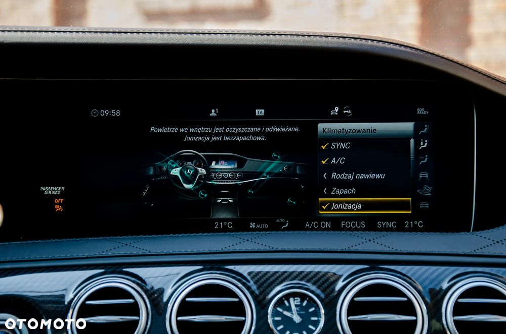 Mercedes-Benz Klasa S AMG 63 4-Matic+ L - 10