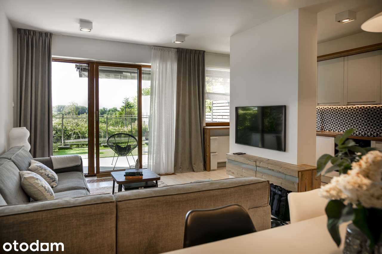 Apartament z tarasem i widokiem na Wisłę