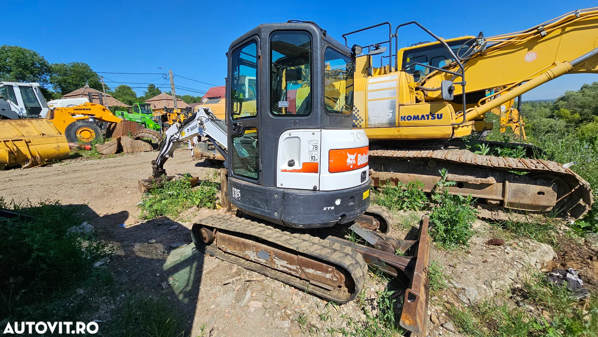 Bobcat E35 Mini Excavator pe șenile - 3
