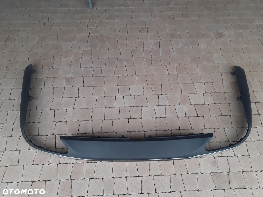 MERCEDES E C238 W238 2016-> SPOILER, DOKŁADKA ZDERZAKA TYŁ + CHROM ORYGINAŁ A2388853500 WYSYŁKA 24H - 1