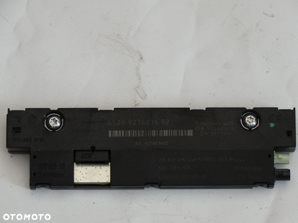 BMW F11 F10 Diversity Moduł Wzmacniacz Anteny 9276036 - 2