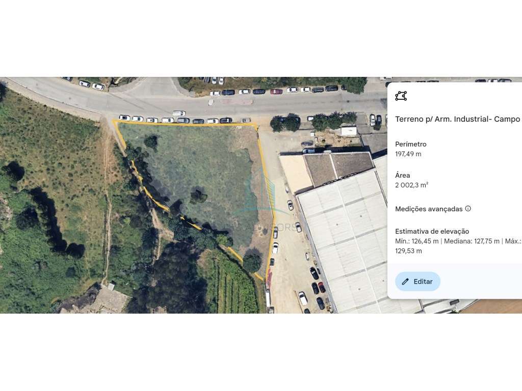 Lote Industrial com 2000m2 com capacidade construtiva de Armazém in... - Grande imagem: 2/5