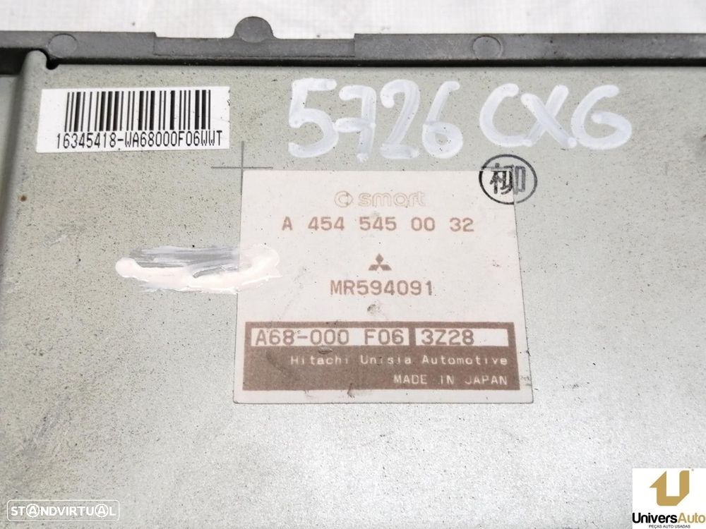 MODULO ELECTRONICO SMART FORFOUR 2004 -A4545450032 - 3