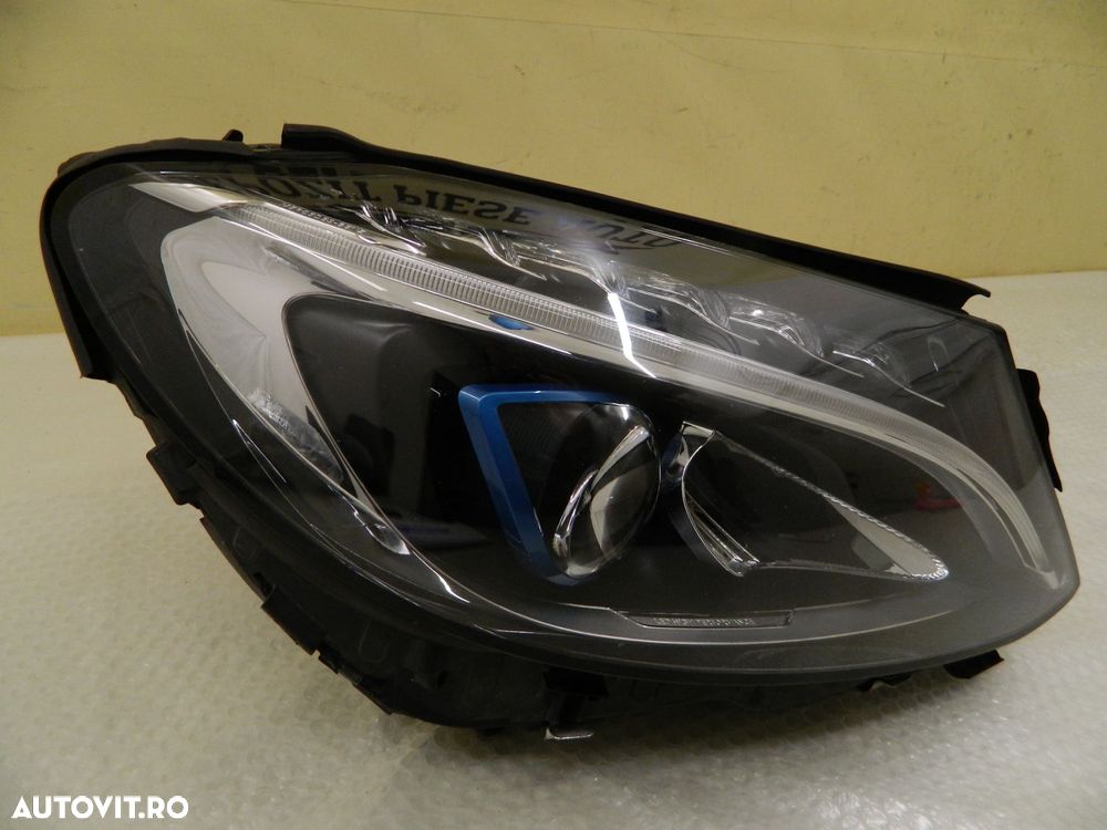 Far dreapta Mercedes C-Class W205 Full LED, 2014, 2015, 2016, 2017, 2018,  cod origine A2059069803. - 4