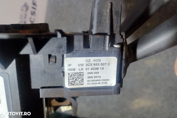 ANSAMBLU MANETE SEMNALIZARE + STERGATOARE + TEMPOMAT 3C5953513C 3C595 - 5