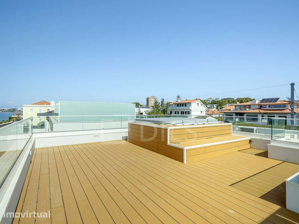 Moradia T4 com rooftop e vista mar em Cascais - Grande imagem: 4/24