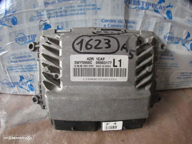 Centralina 5WY5968C 96983177L1 CHEVROLET AVEO 2010 1.23 GPL 84CV 5P PRETO - 1