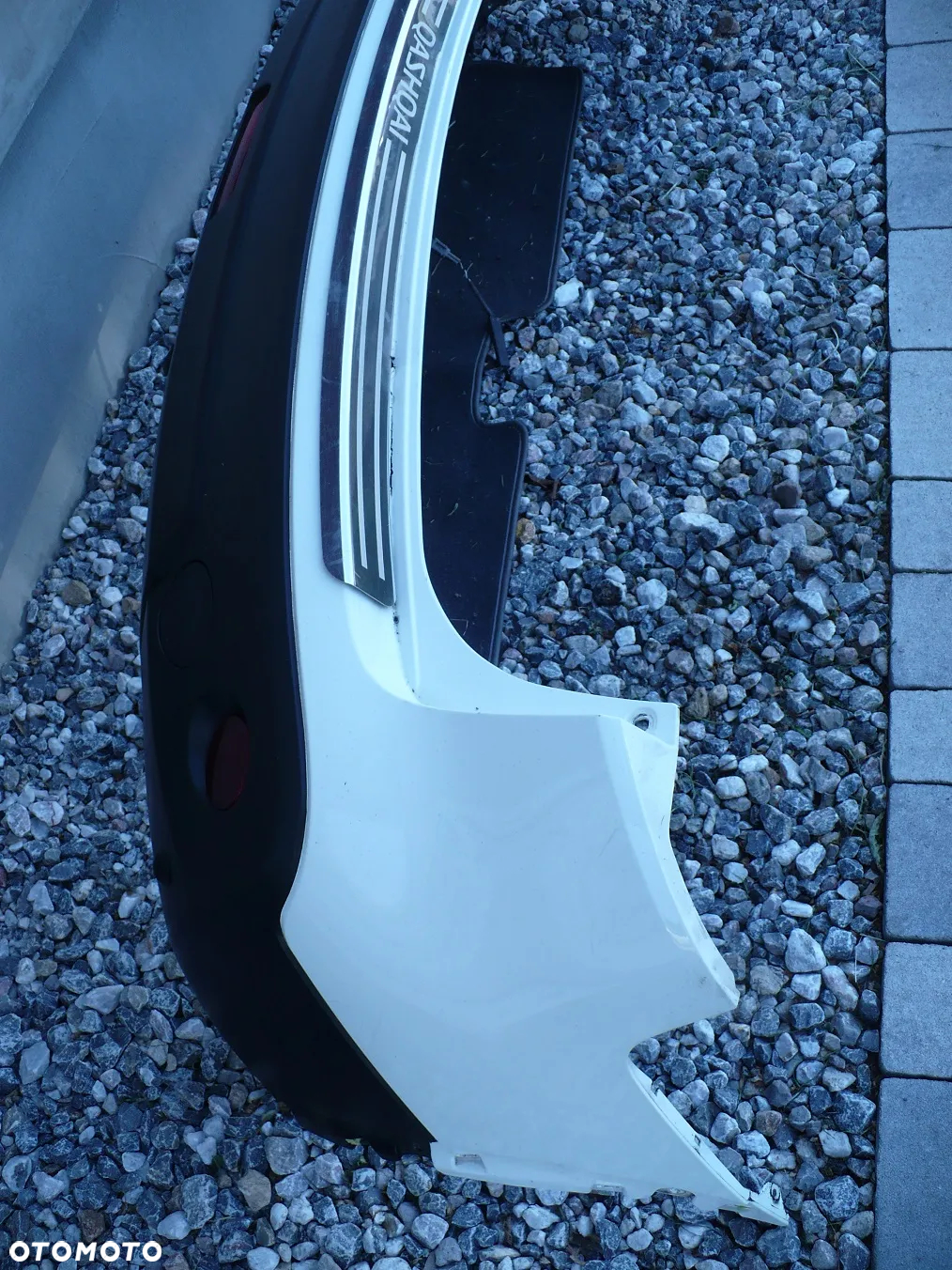 QASHQAI J10 ZDERZAK TYL CZARNY-Z11 BIALY-326 EU. - 12