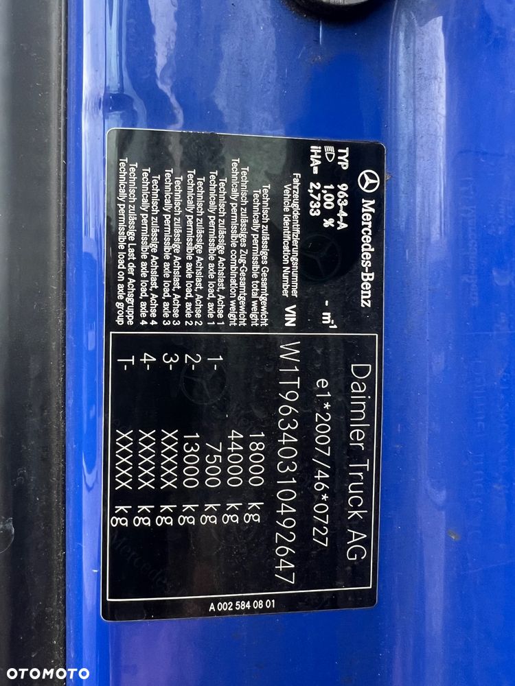 Mercedes-Benz ACTROS  MP5 bez retardera fabrycznie prokontraktowy - 16