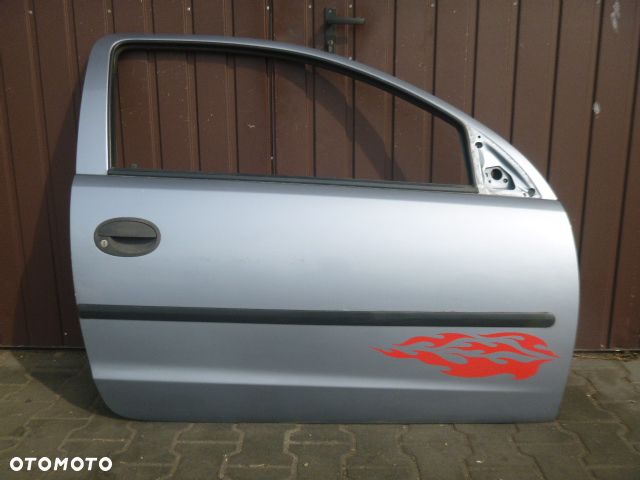 DRZWI PRAWY PRZÓD PRAWE PRZEDNIE KOMPLETNE OPEL CORSA C 3D Z163 - 4