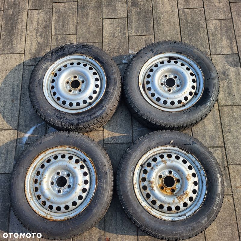 FORD TRANSIT CONNECT MK1 KOŁA FELGI STALOWE OPONY ZIMOWE 15CALI - 1