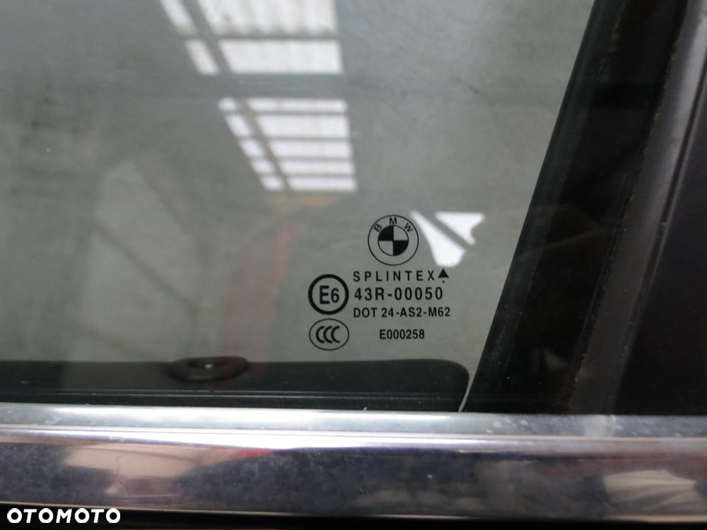 BMW 5 E60 E61 DRZWI LEWE PRZÓD PRZEDNIE SCHWARZ 2 KOMPLETNE - 6