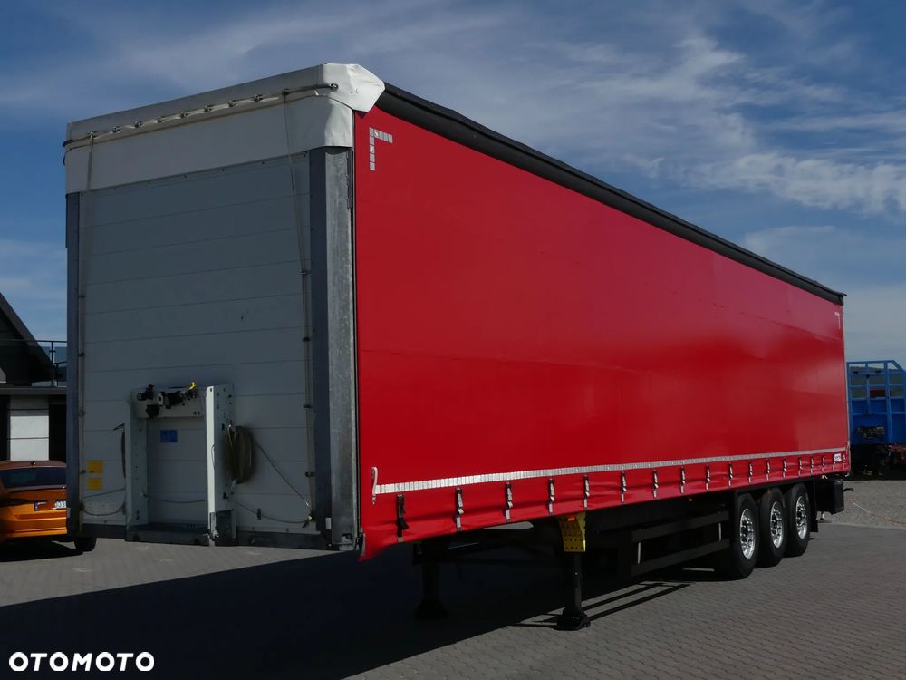 Schmitz Cargobull FIRANKA / OŚ PODNOSZONA /  STANDARD / ZADBANA / - 1