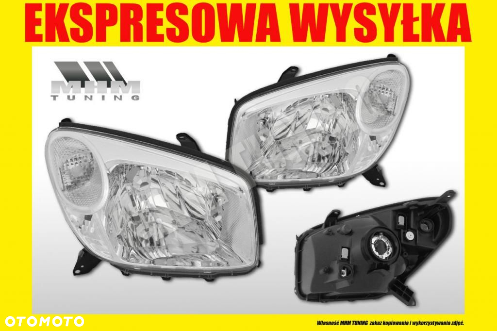 REFLEKTOR LAMPA TOYOTA RAV4 II XA20 LIFT 04- L - 2