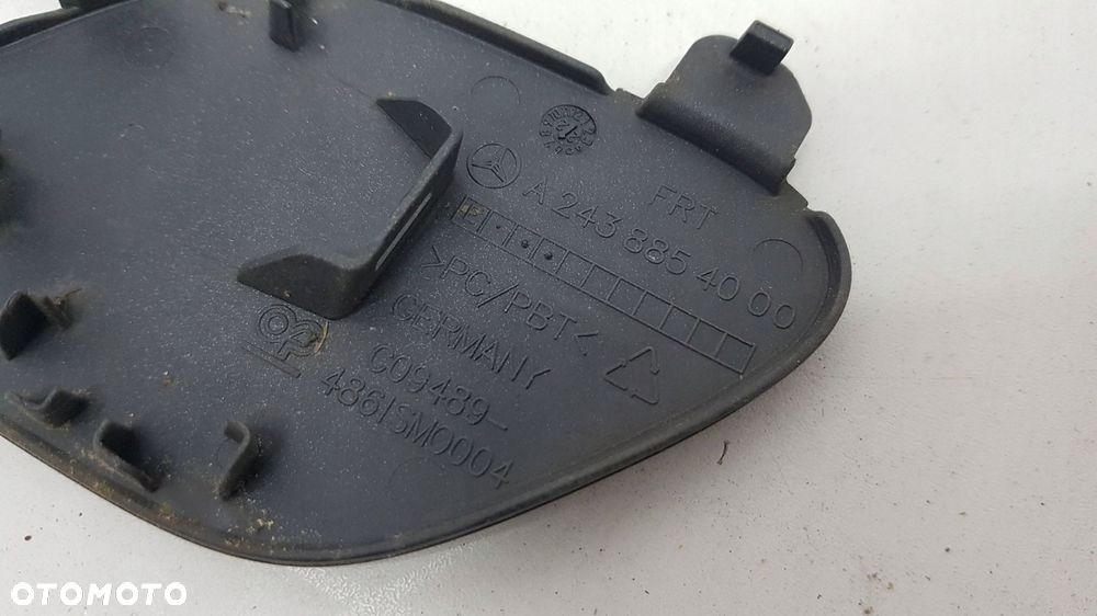 mercedes eqb w243 x243 zaślepka zderzaka haka przód - 4