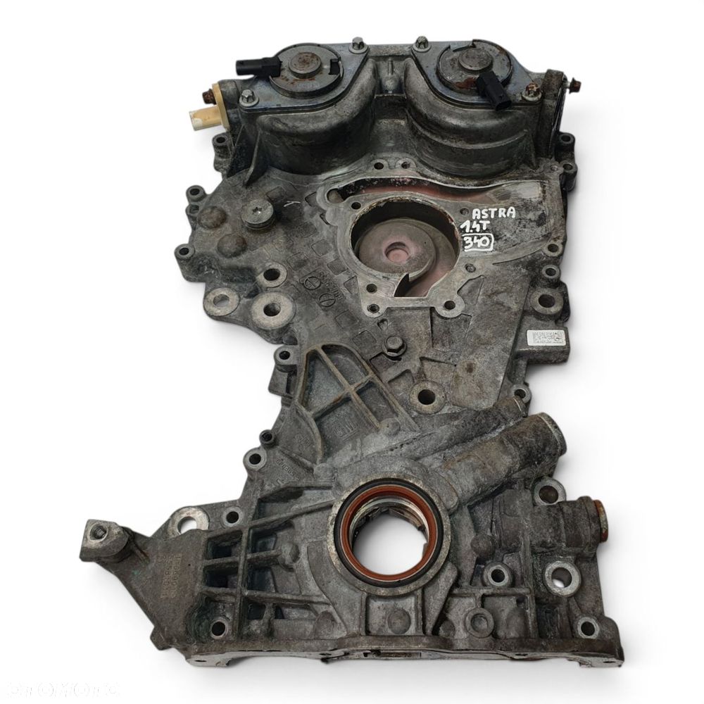 POMPA OLEJU Opel Astra J Meriva B Corsa D 1.4 T 55562788 osłona rozrządu - 8