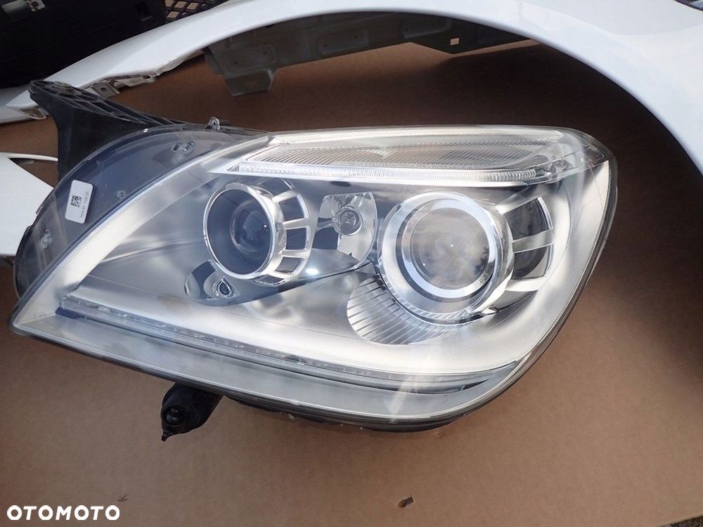 dw mercedes slk 200 r172 zderzak maska lampy biały - 6