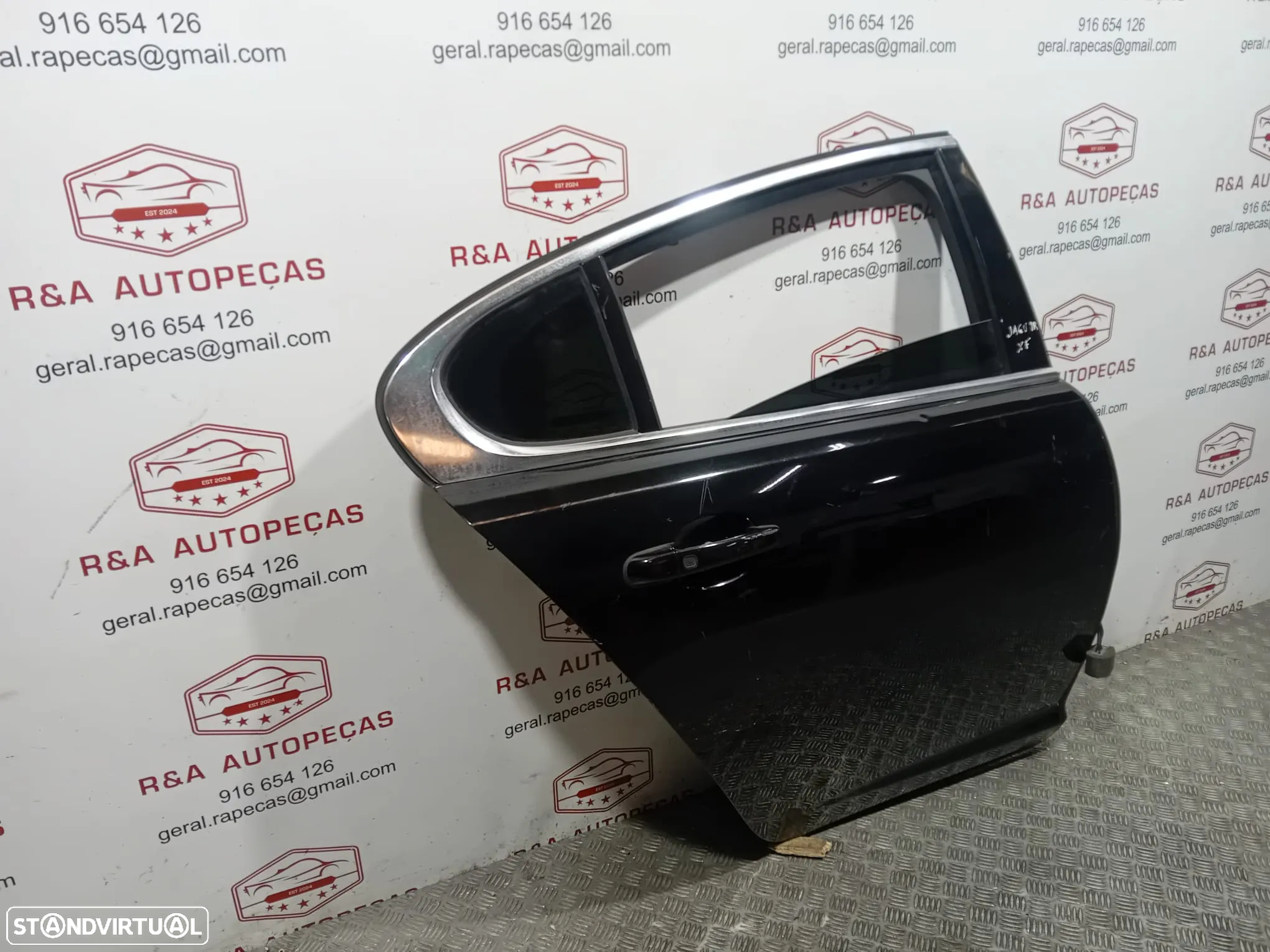 Porta Trás Traseira Direita Jaguar XF Original - 4