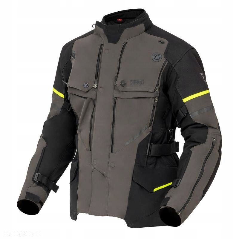 Kurtka motocyklowa Rebelhorn Range Anthracite/black/fluo Yellow 3xl - 1