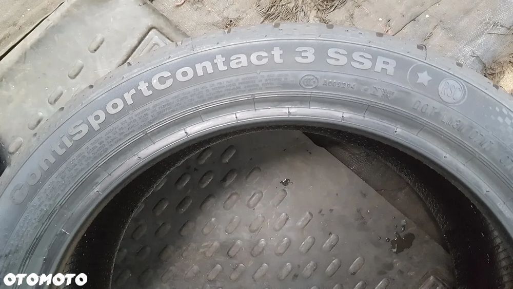 OPONY LETNIE 205/45R17 CONTINENTAL CONTISPORT CONTACT 3 SSR RSC 4 SZTUKI - 4