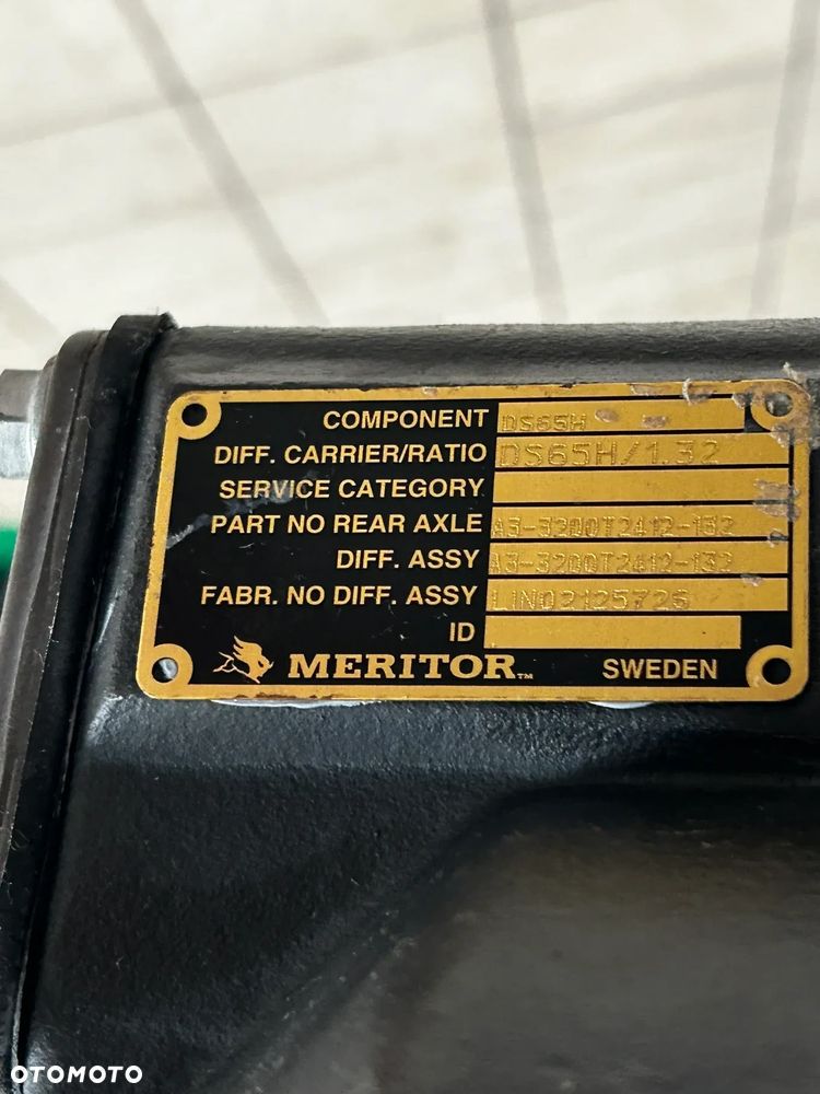 VOLVO Wkład mostu RSH 1365  4.55 - 8