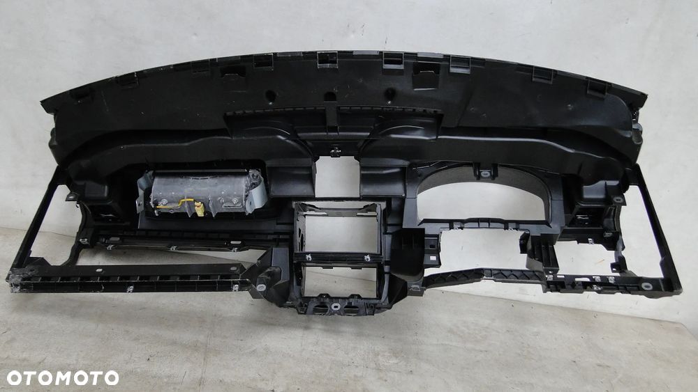 VW GOLF V 5 DESKA KONSOLA CZARNA PODUSZKI PASY KOMPLET ORYGINAŁ EUROPA - 8