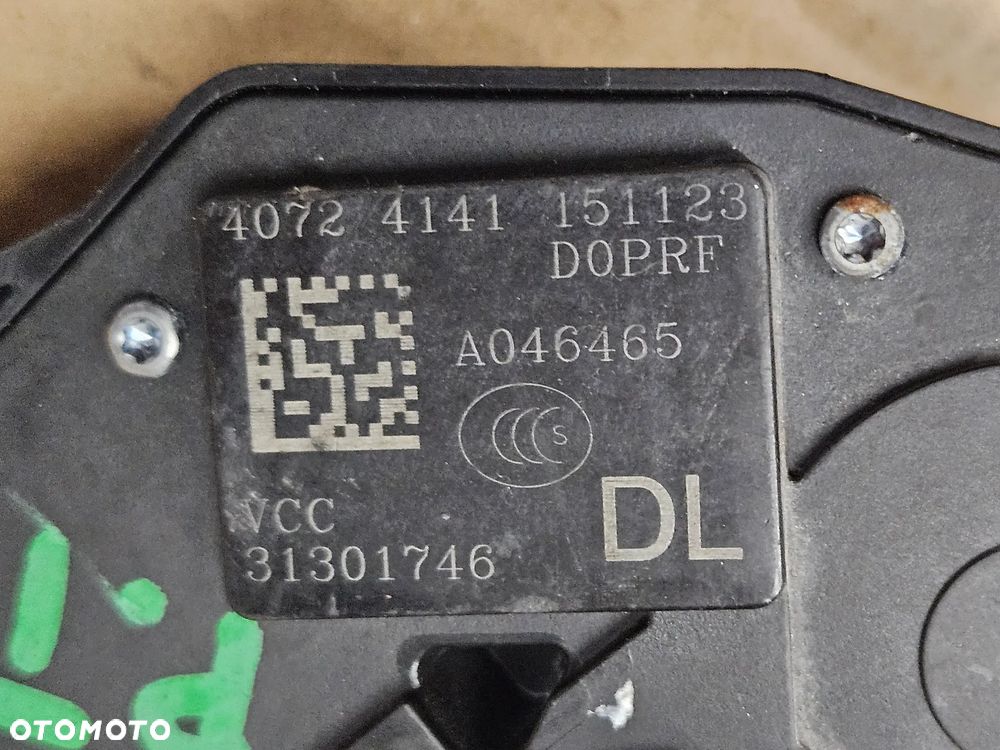 Volvo S60 II V60 I  zamek drzwi tył tylnych prawy lewy 31301742 31301746 - 3