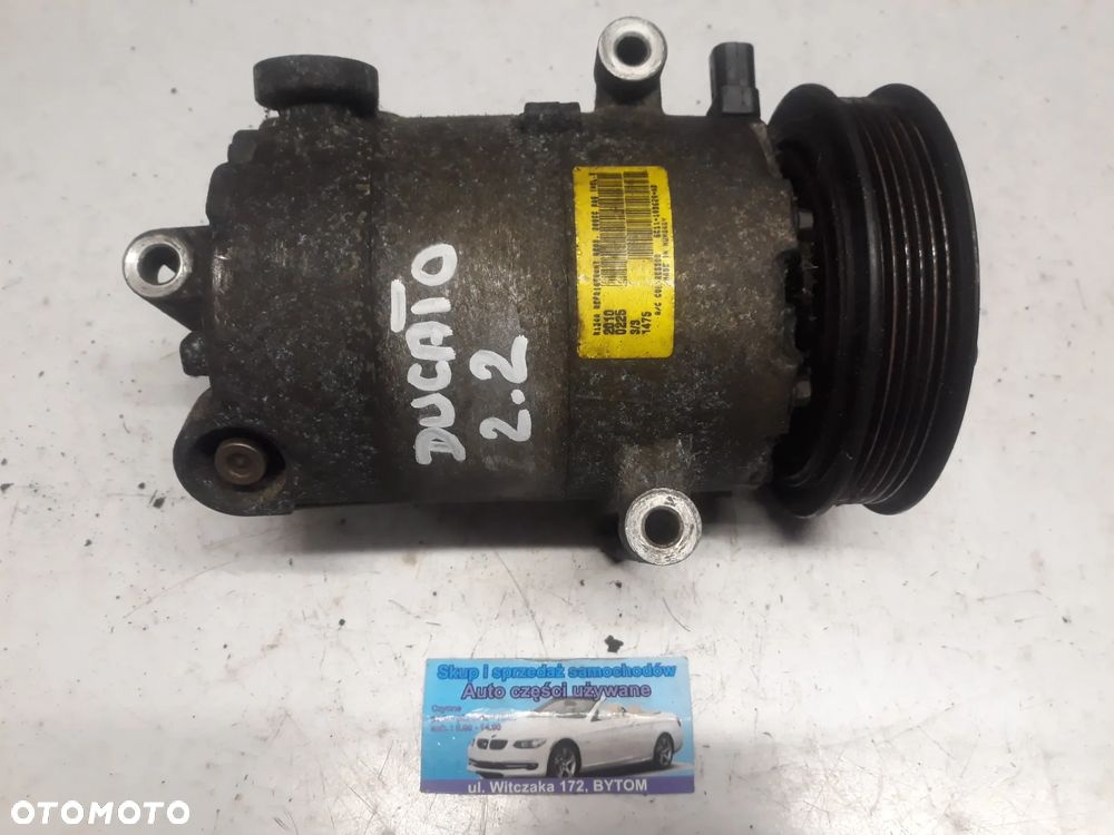 SPRĘŻARKA KLIMATYZACJI FIAT DUCATO III 2,2 HDI  2010r   6C11-19D629-AD - 1