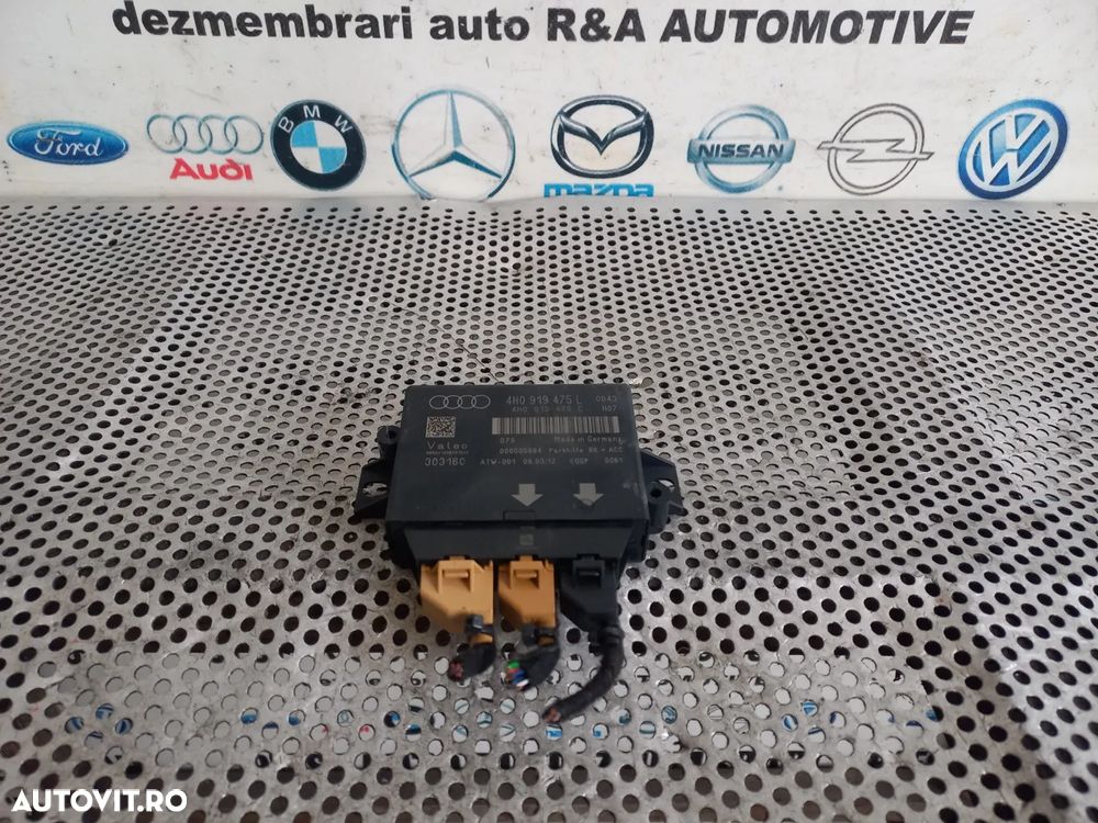 Modul Calculator Senzori Parcare Parktronic Audi A6 4G C7 A7 A8 D3 Cod 4HL - 3