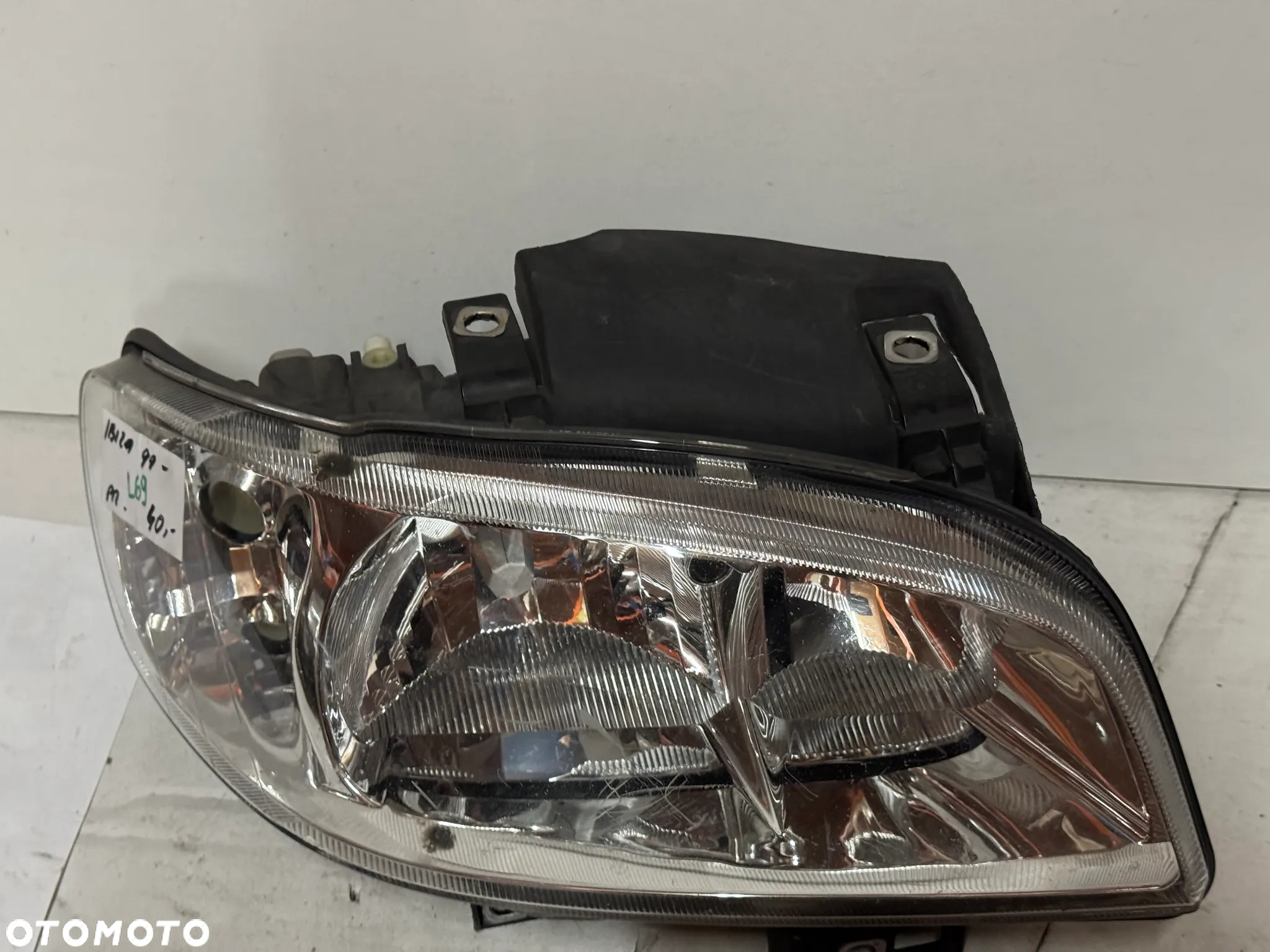 LAMPA REFLEKTOR GŁÓWNY PRAWY SEAT IBIZA II FL ANGLIK 1999- - 6