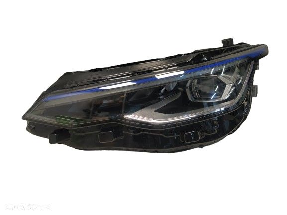 VW GOLF 8 VIII LIFT GTE LAMPA REFLEKTOR PRZÓD PRZEDNI LEWY MID FULL LED PRZETWORNICE KOMPLETNA NIEBIESKA ORYGINAŁ - 1